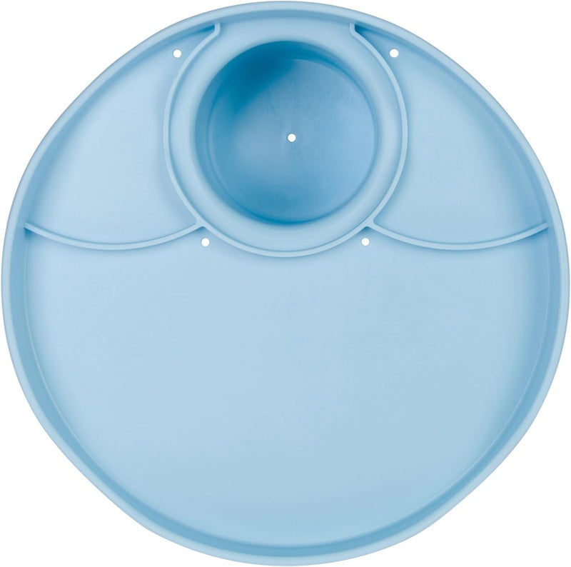 ROBOCUP Plate Accessory, in All 12 Colors, Conveniently Holds Your Food, Snacks, Drinks | Multi-Use Hands Free Project Work Station, Ruggedized Portable Design, Diameter of 8.5"/21.6 CM (Light Blue) - Image 5